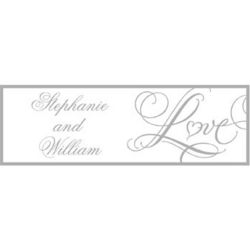 Personalized Medium Love Wedding Banner