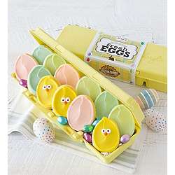 Egg Carton Buttercream Cookies and Chocolate Eggs