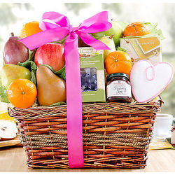 Fruit And Sweets Gift Basket