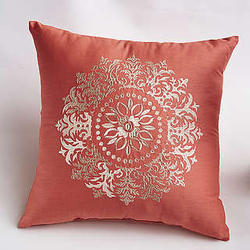 Heather Embroidered Pillow