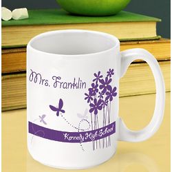 Personalized Teacher Coffee Mug