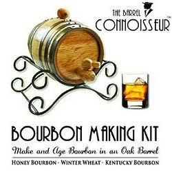 Bourbon Making Kit with Oak Barrel