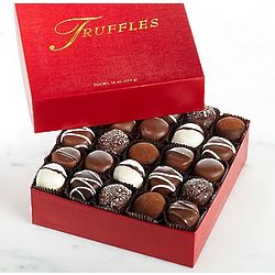 Truffle Assortment in Red Gift Box