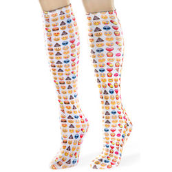 Emoji Knee-High Socks