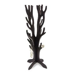 Black Coral Wood Jewelry Tree