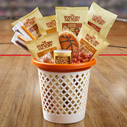 Basketball Snacks and Sweets Gift Basket