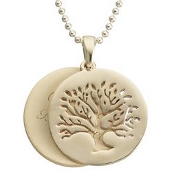 Artisan Gold Tree Necklace