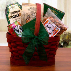 Thoughtful Mini Healthy Snacks Gift Basket