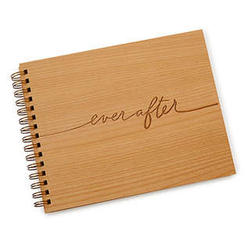 Wood Ever After Wedding Guestbook