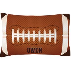 Personalized Football Plush Pillowcase
