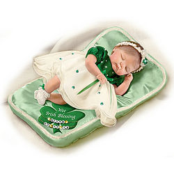 Wee Irish Blessings Personalized Baby Doll