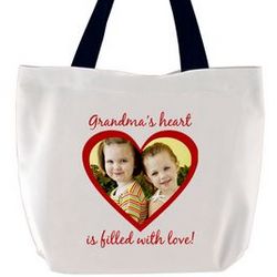 Heart Filled with Love Photo Tote Bag