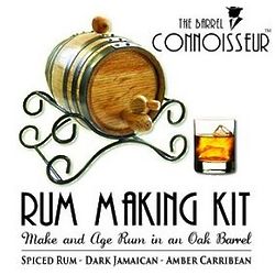 Rum Making Kit with Oak Barrel