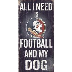 Florida State University Football and My Dog Sign