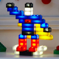 Sound-Activated Light Block Building Toys
