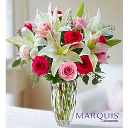 Marquis by Waterford Rose and Lily Large Bouquet