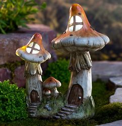 Solar Two Mushroom Fairy House