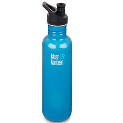 27oz Sport Cap Water Bottle in Channel Islands Blue