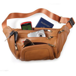 The Organized Traveler's Leather Hip Pouch