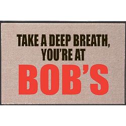 You're at Bob's Door Mat