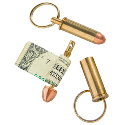 Bullet Cash Keeper Keychain