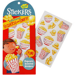 Popcorn Scratch & Sniff Stickers