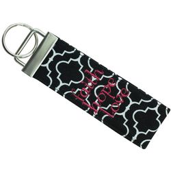 Faith, Hope, and Love Black and White Keychain