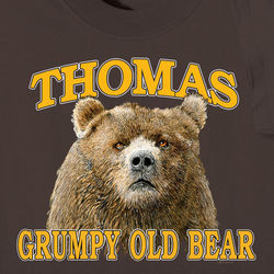 Personalized Grumpy Bear T-Shirt