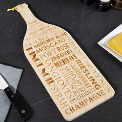 Wine Talk Engraved Cutting Board