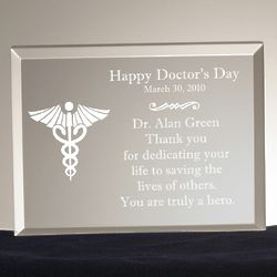 Doctor's Day Personalized Plaque