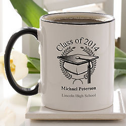 Graduation Cap Ceramic Coffee Mug