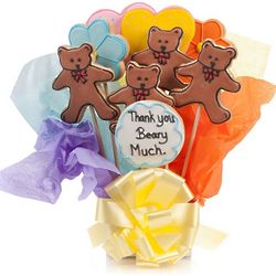 Thank You Beary Much Cookie Bouquet