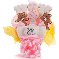 It's A Girl Cookie Bouquet