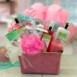 Tickled Pink Spa Bath and Body Gift Set