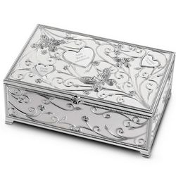 Butterfly Pave Jewelry Box