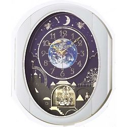 Peaceful Cosmos Entertainer Wall Clock