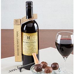 Harry London Chocolate Truffles and Wine