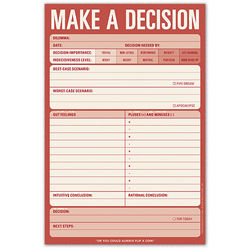 Make a Decision Pad