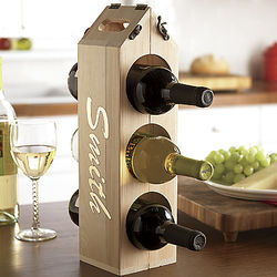 Personalized Wine Rack Pack