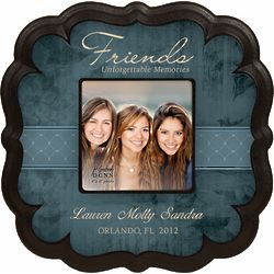Friends Personalized Date and Location Picture Frame
