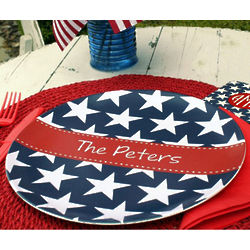 Fourth of July Plate