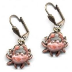 Crab Dangle Earrings