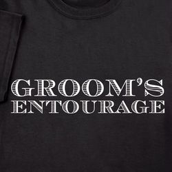 Groom's Entourage Shirts