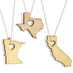 Heartwood State Necklace