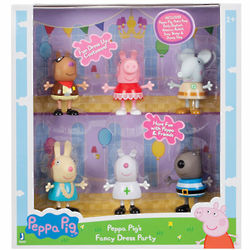 Peppa Pig Fancy Dress Party Figurines