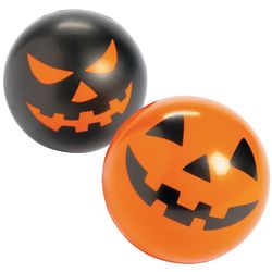 6 Jack o' Lantern Halloween Balls