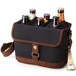 Beer Caddy Tote with Bottle Opener