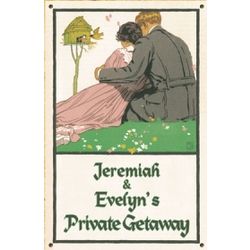 Personalized Private Getaway Sign