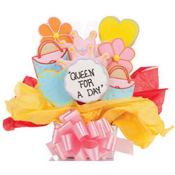 Queen for a Day Cookie Bouquet