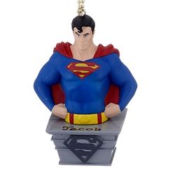 Personalized Superman Christmas Ornament